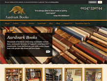 Tablet Screenshot of aardvark-books.com